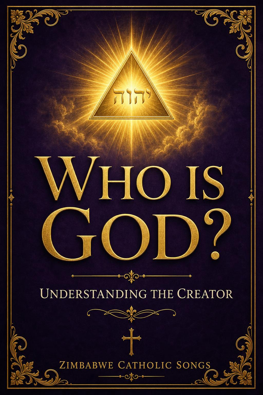 Who Is God? — Understanding the Creator — Catholic ebook cover